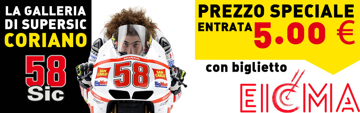 Ingresso 5 euro con biglietto EICMA